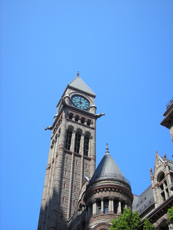 多伦多, Clock Tower of the old City Hall