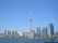 多伦多, CN Tower view from the harbour 2